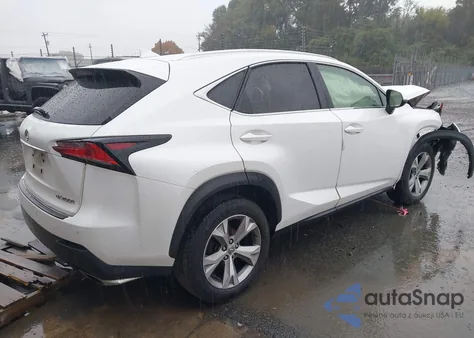 2017 Lexus Nx 200T из США, поврежденный, VIN JTJBARBZ2H2100510